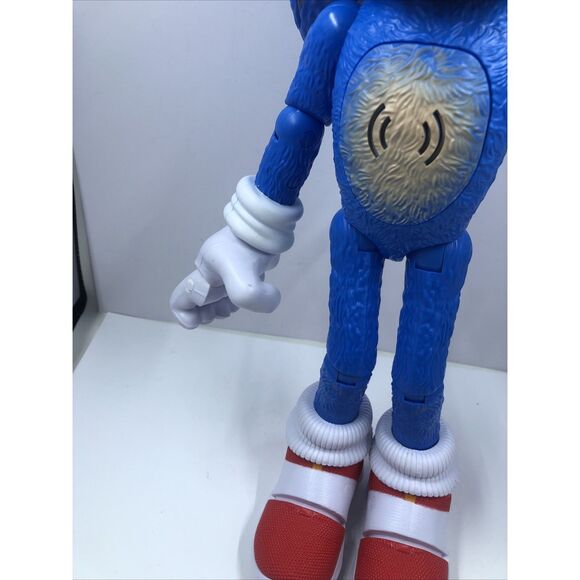 Sonic The Hedgehog 3 Ultimate Talking Sonic & Lights 14-Inch Action Figure Works - Picture 9 of 12